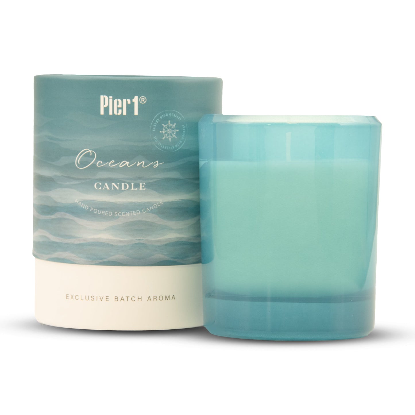 Pier 1 Oceans Boxed Soy Candle 8oz