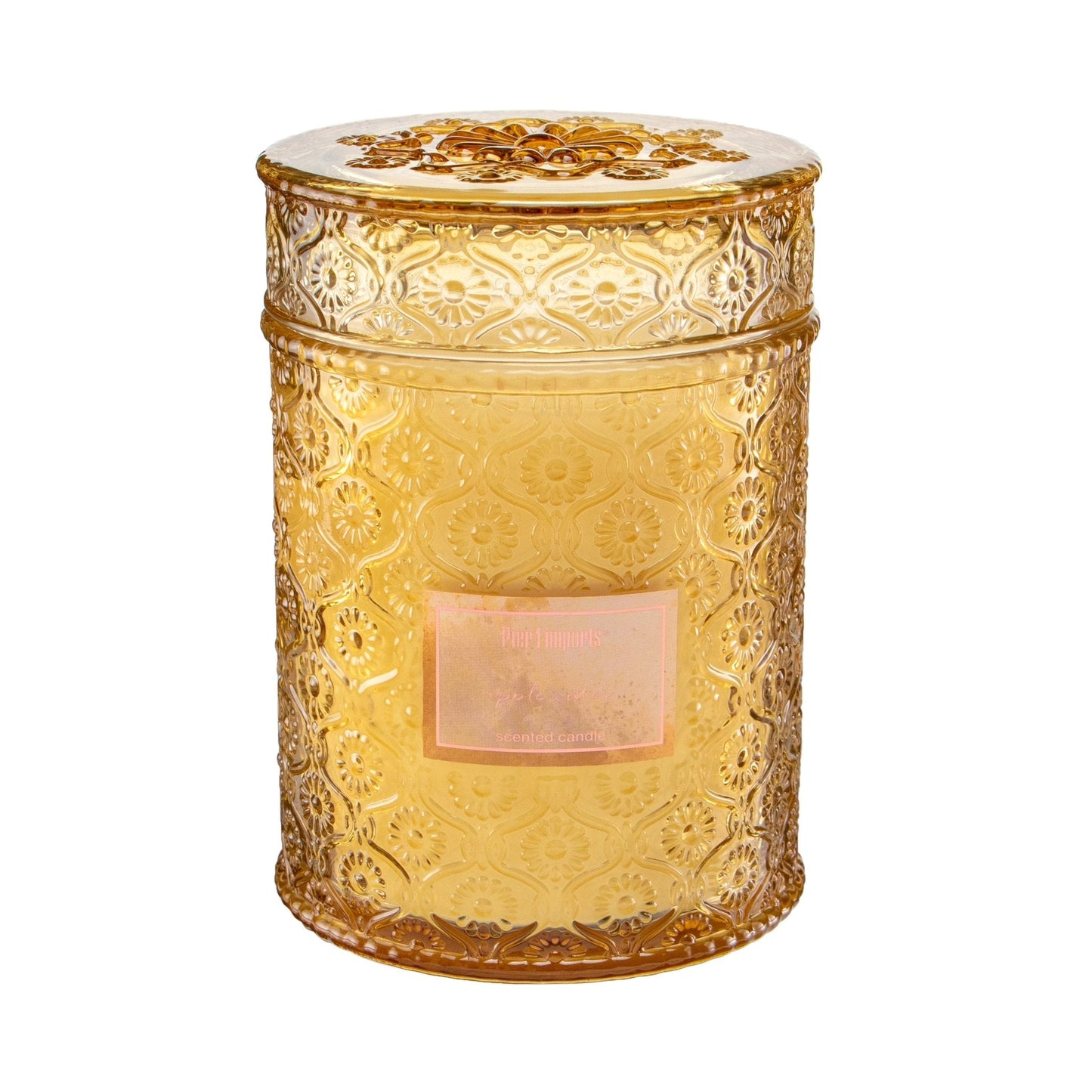 Pier 1 Apple Cider 19oz Luxe Filled Candle - Pier 1