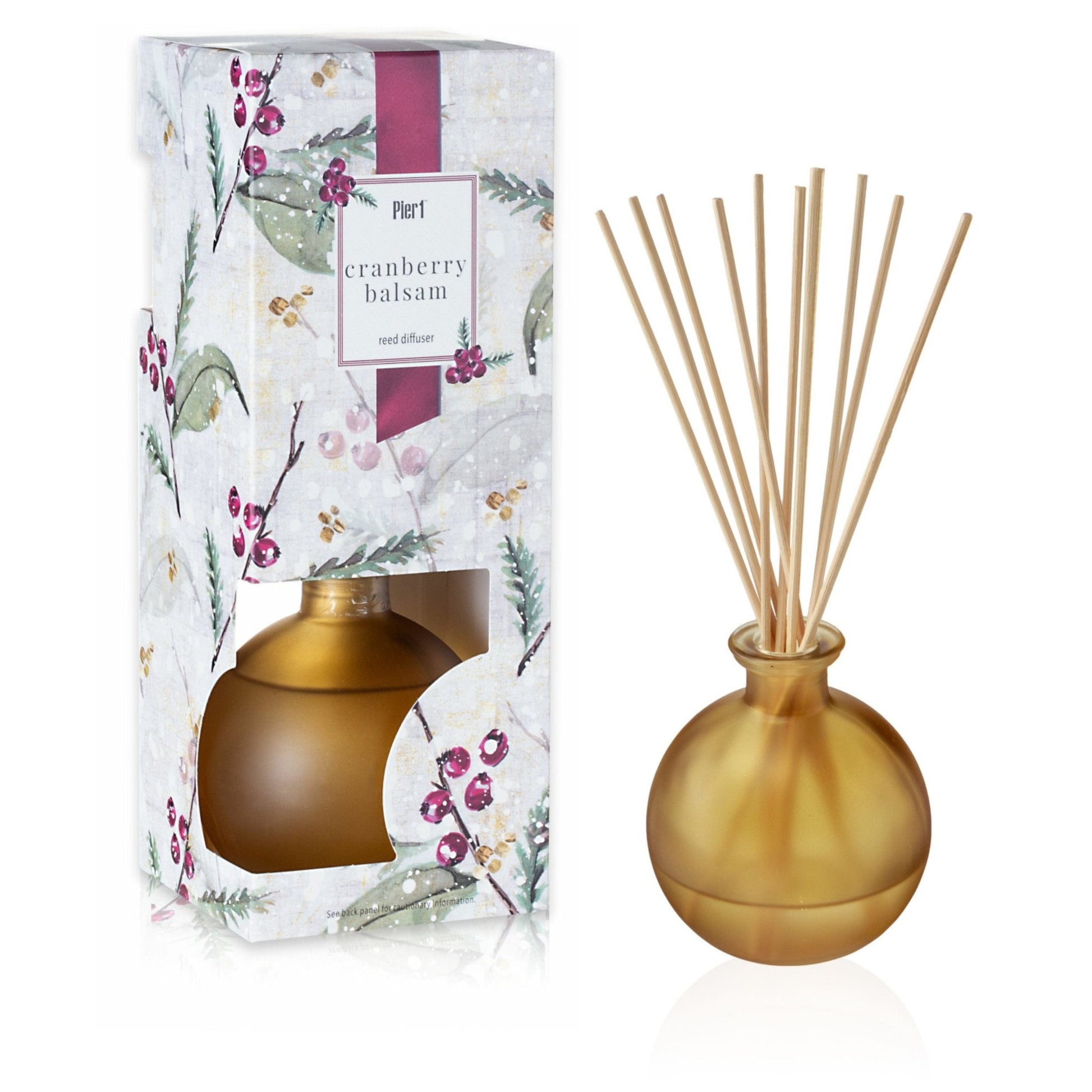 Pier 1 Cranberry Balsam Reed Diffuser - Pier 1