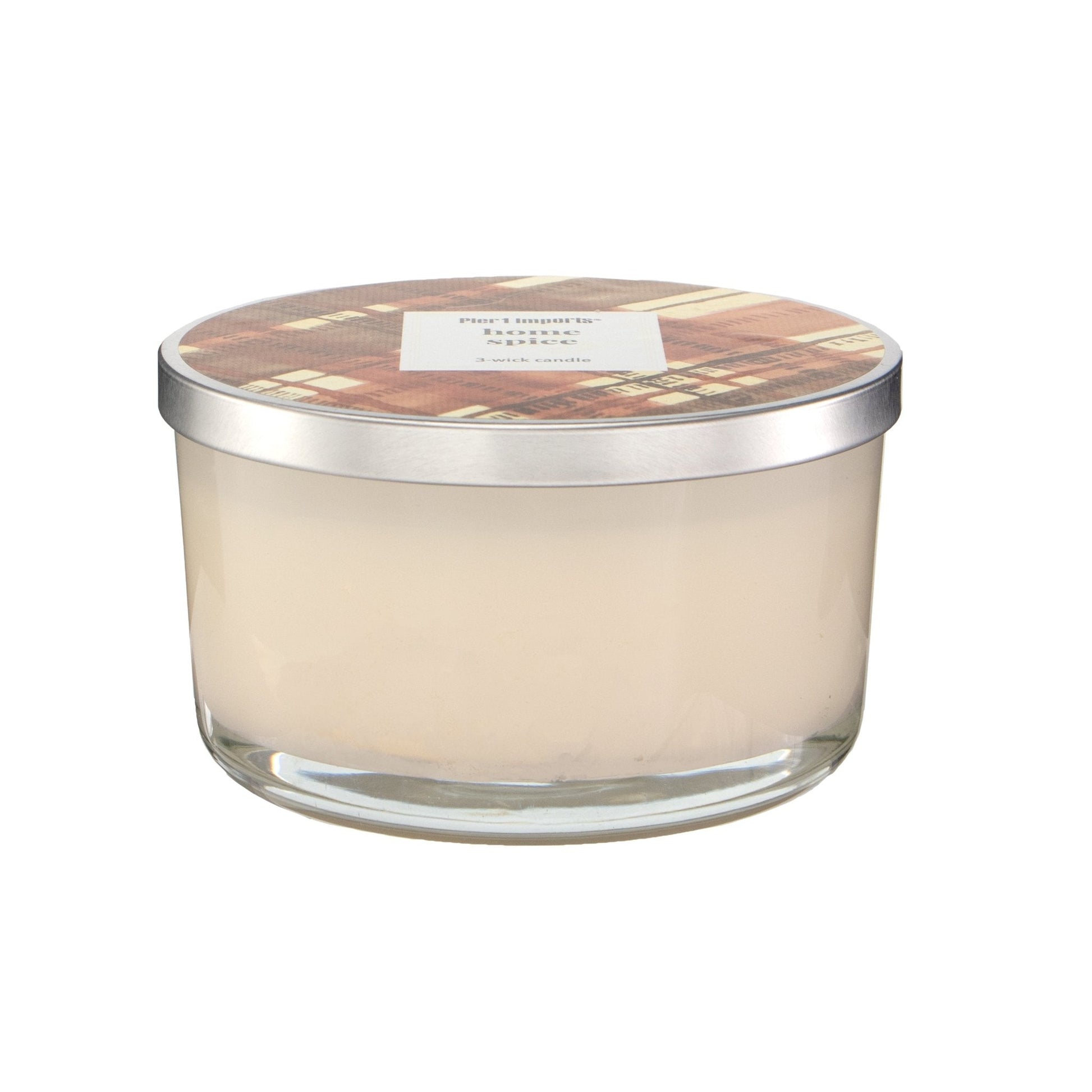 Pier 1 Home Spice 14oz Filled 3-Wick Candle - Pier 1