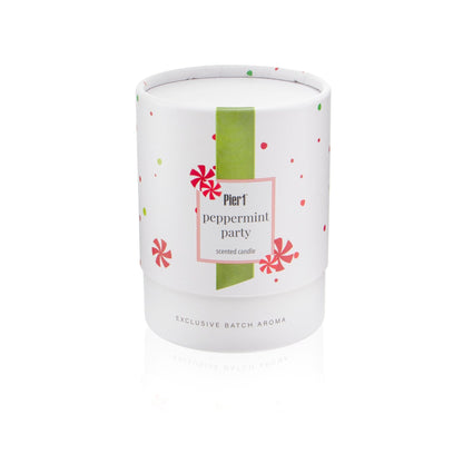 Pier 1 Peppermint Party 8oz Boxed Soy Candle - Pier 1