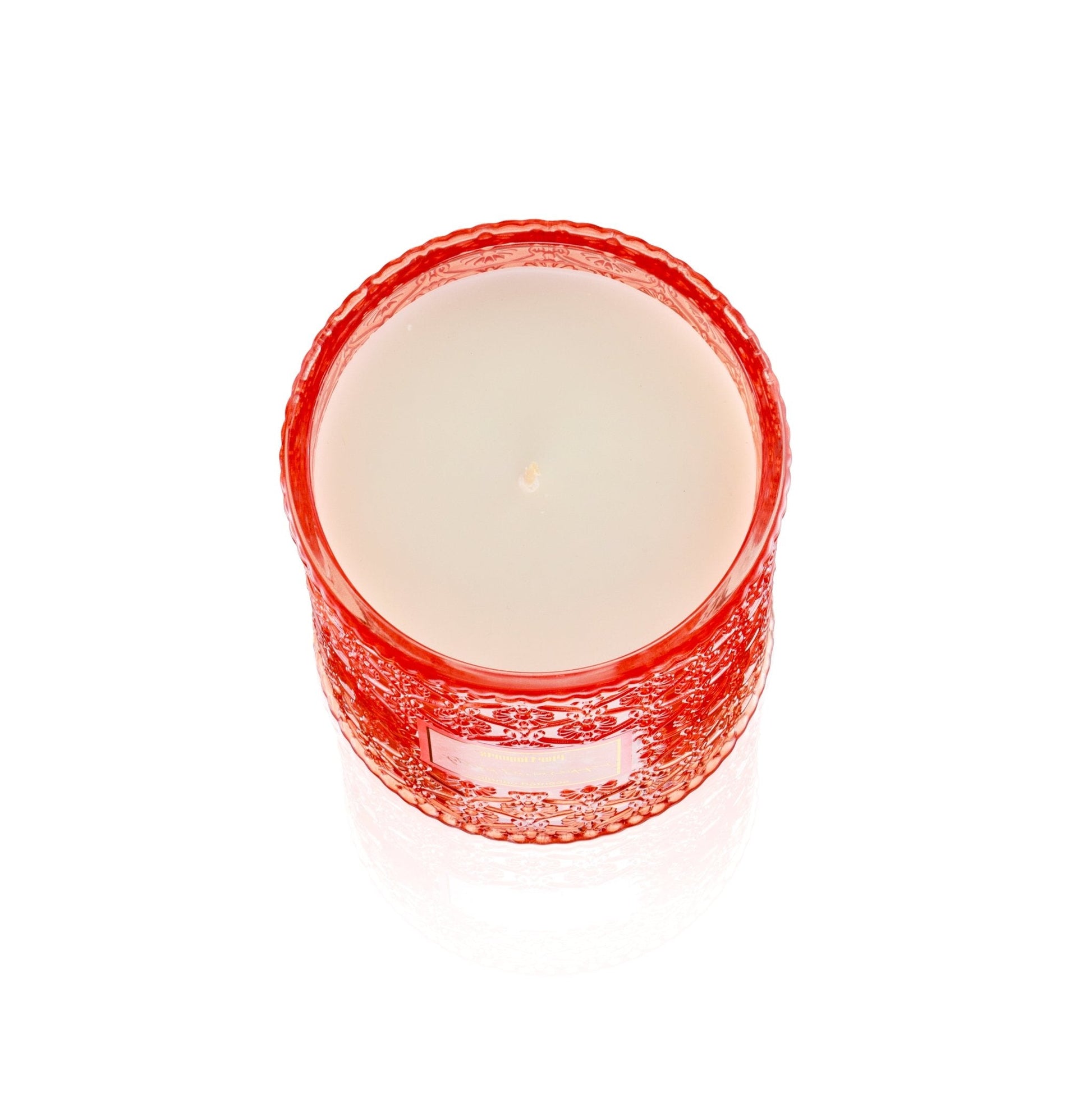 Pier 1 Peppermint Party Luxe 19oz Filled Candle - Pier 1